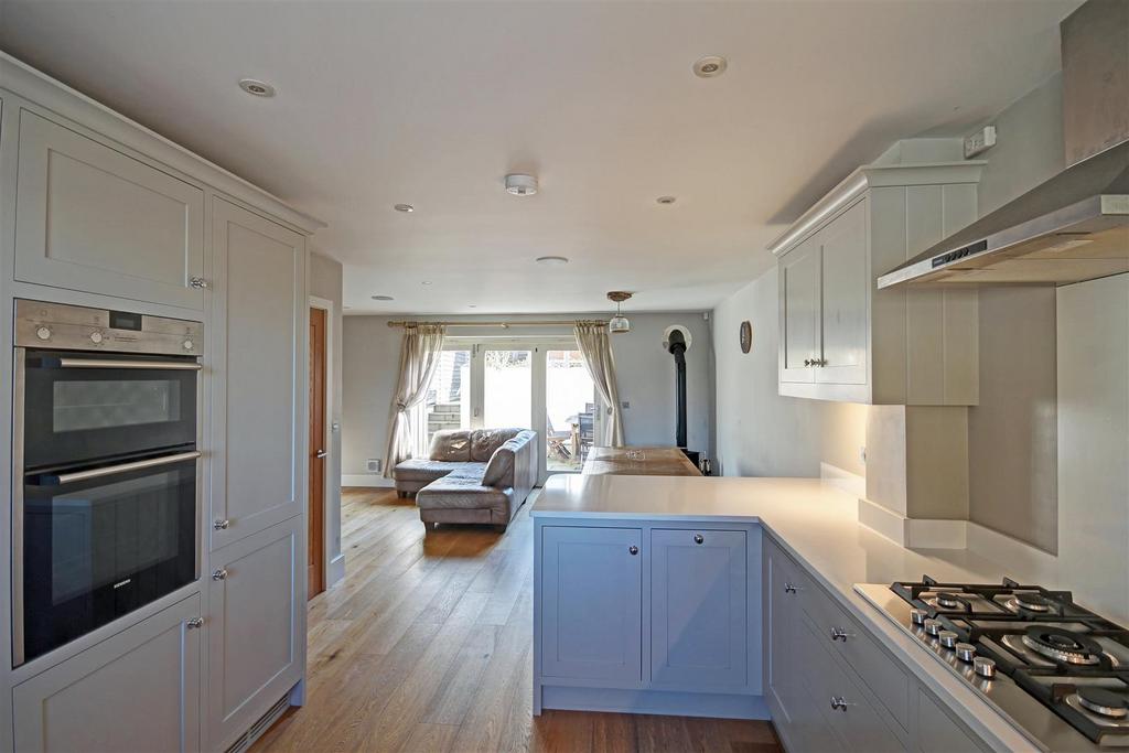 Open plan living dining kitchen