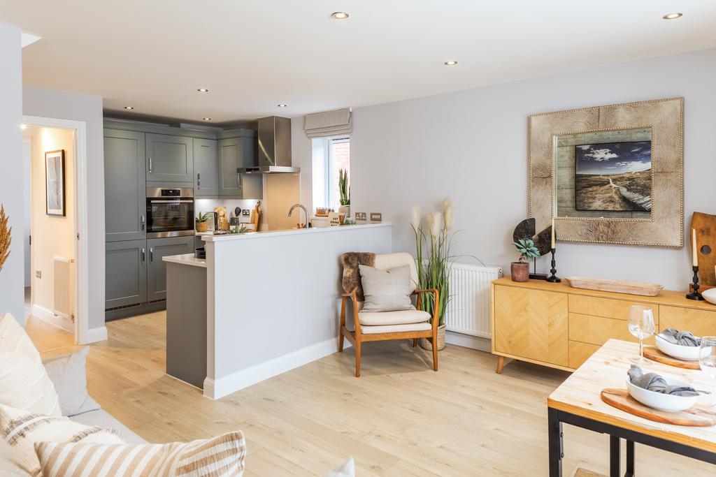 Kitchen in The Greenwood 3 bedroom home