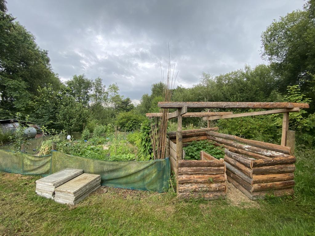 Cottage garden area