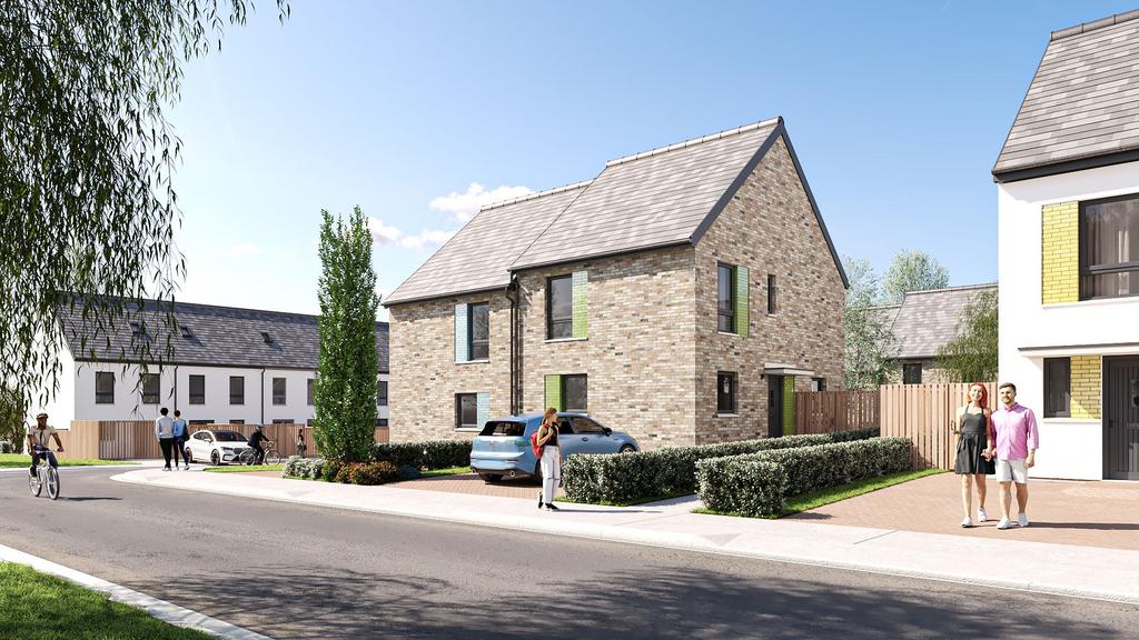 CGI of Hawkhead Development