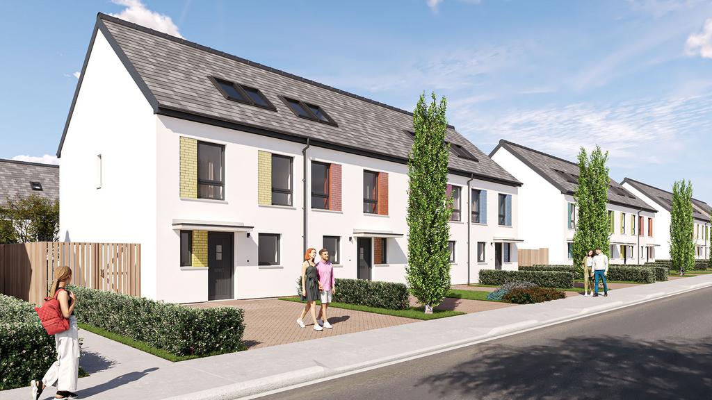 CGI  of Hawkhead Development