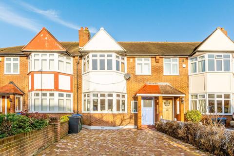 3 bedroom terraced house to rent, Leafield Road, Merton Park, London, SW20