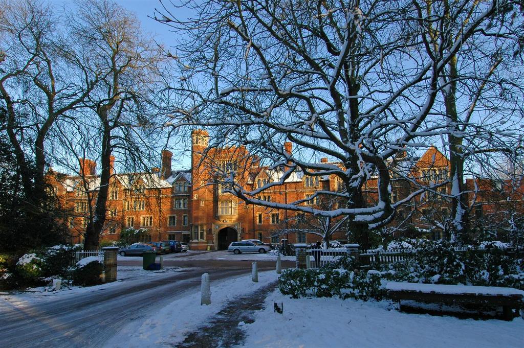 Selwyn College opposite main entrance to Pinehurst