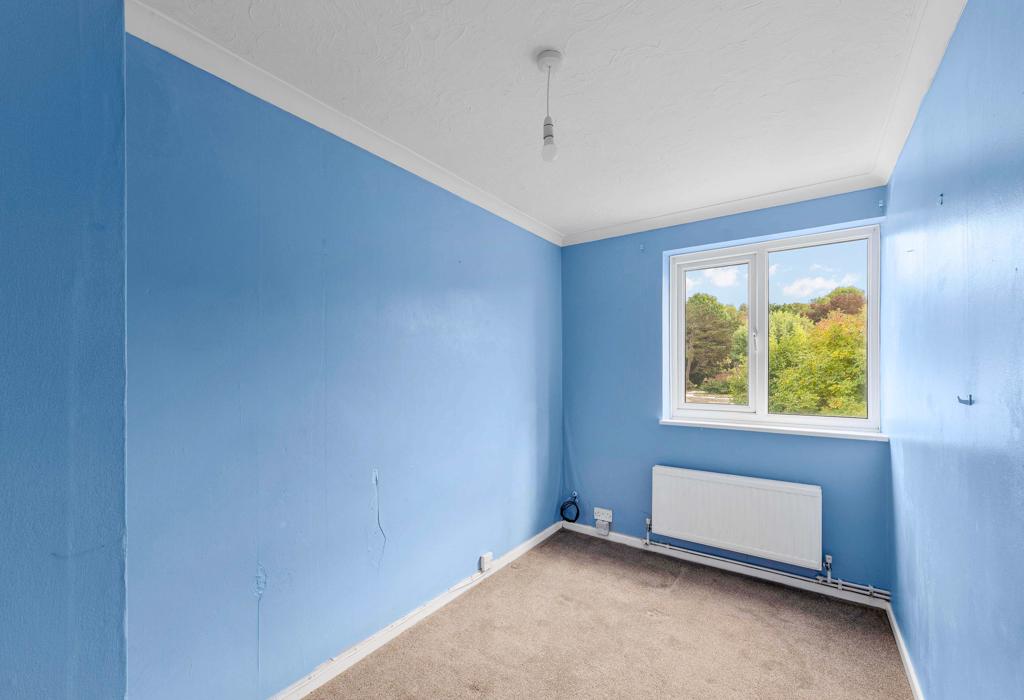 2nd bedroom with built-in wardrobe space