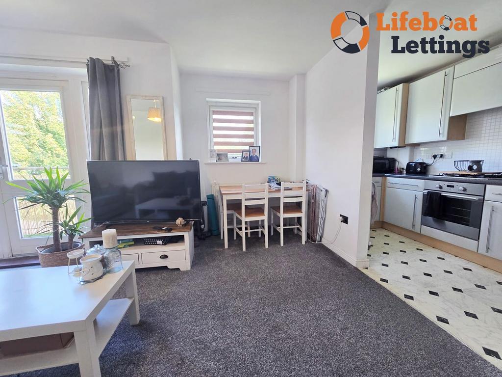 Open plan dining area