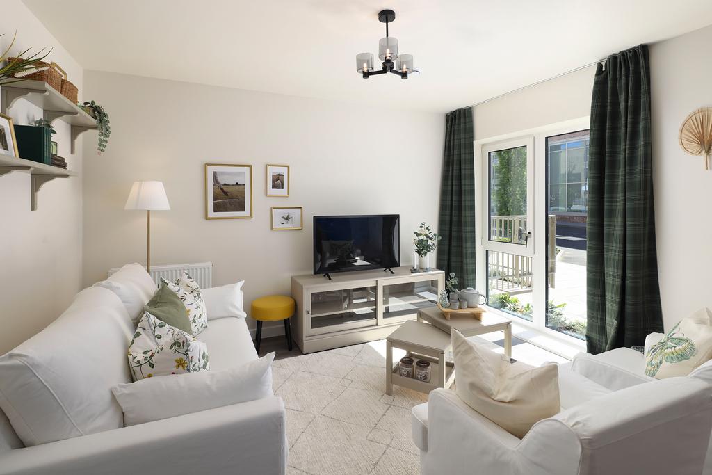 Living Area Photograph - Violet House