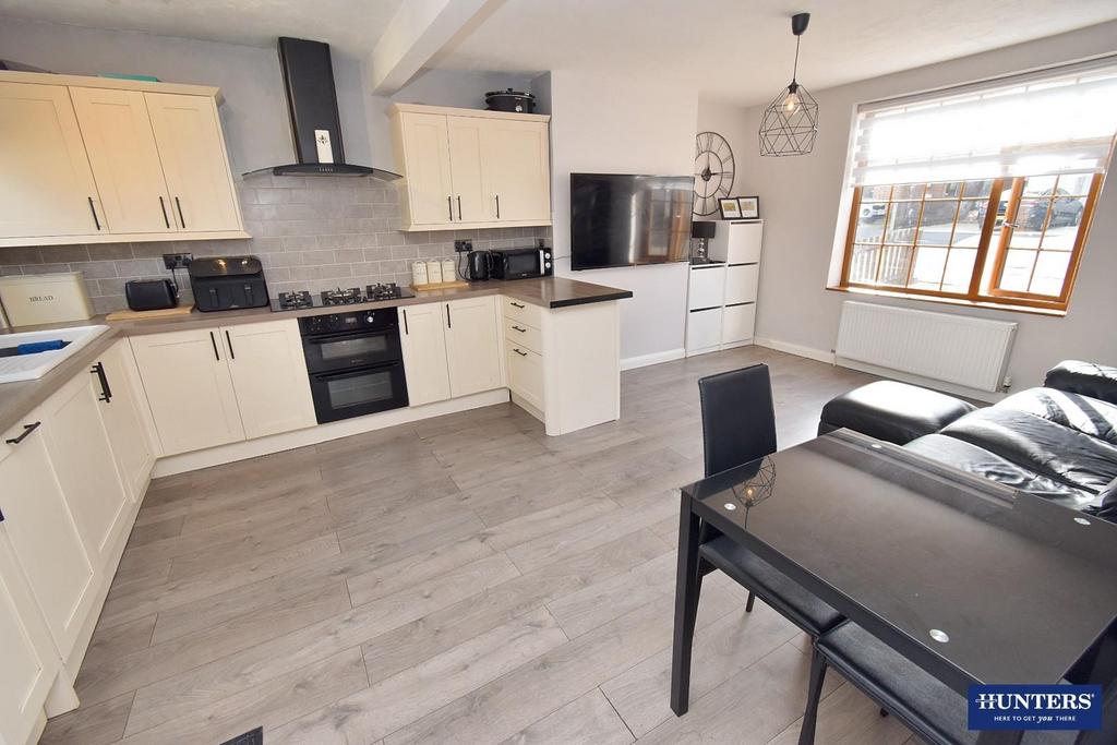 Open plan kitchen living room