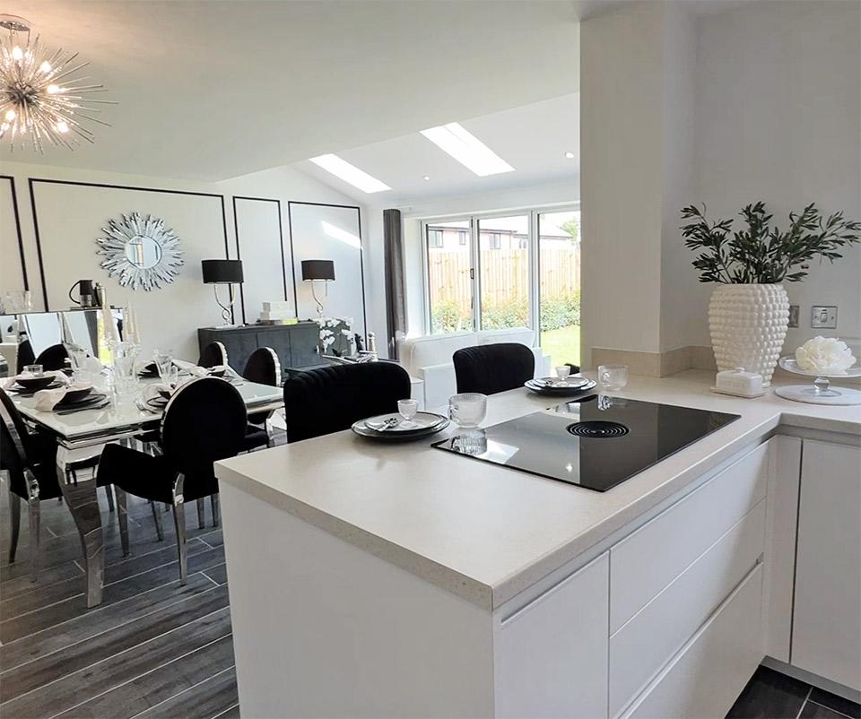 Example Kitchen/Dining/Family Area
