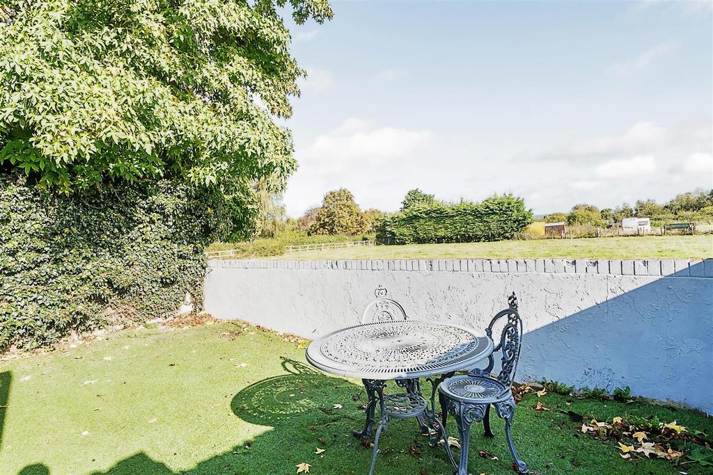 Rear garden