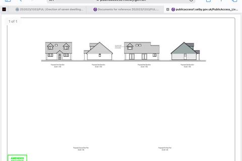 Plot for sale, Main Road, Hirst Courtney, Selby