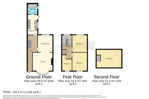 3 bedroom terraced house for sale, Collingwood Road, Hartlepool TS26