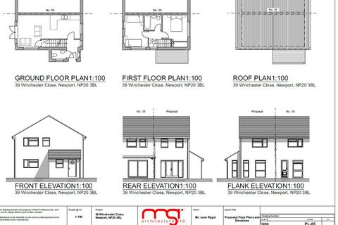 2 bedroom end of terrace house for sale, Winchester Close, Newport, NP20