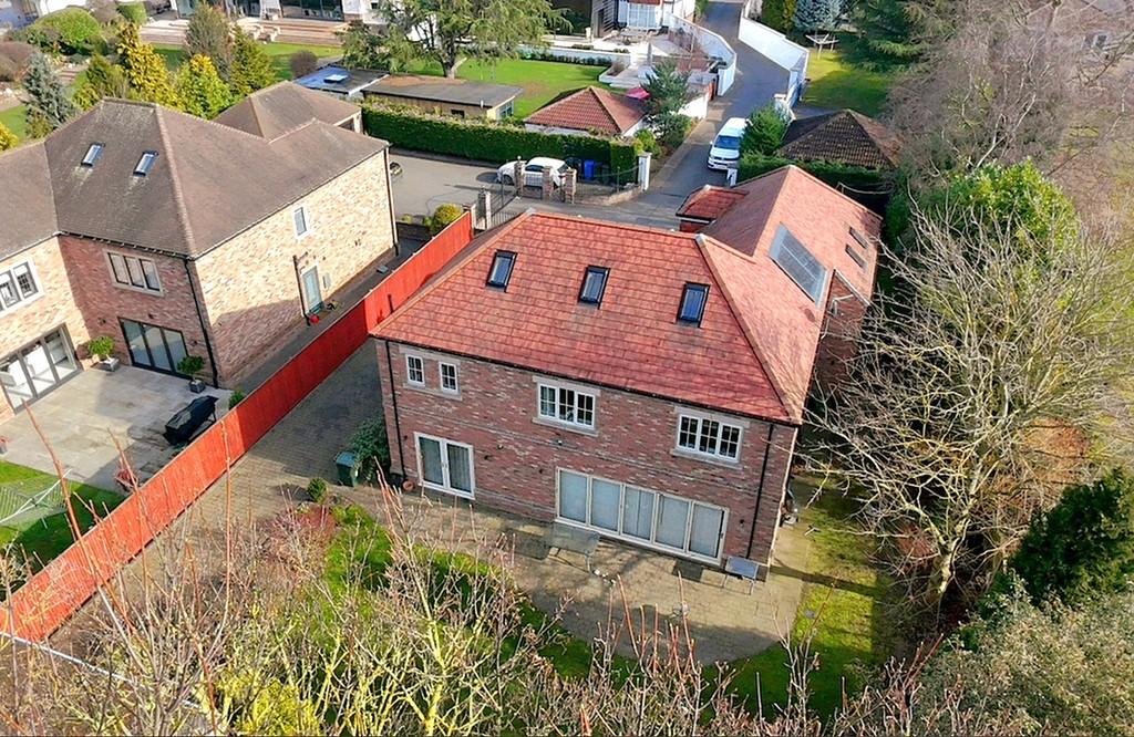 Drone rear garden