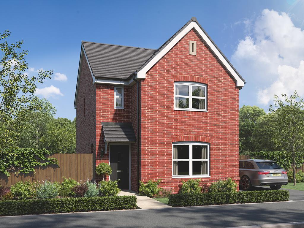Plot 673, The Sherwood at Persimmon ... 3 bed detached house for sale