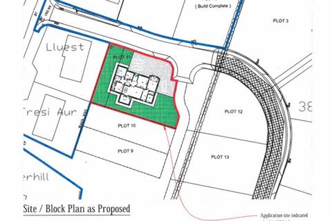 Plot for sale, Maes Cawnen, Tower Hill,, Carmarthen