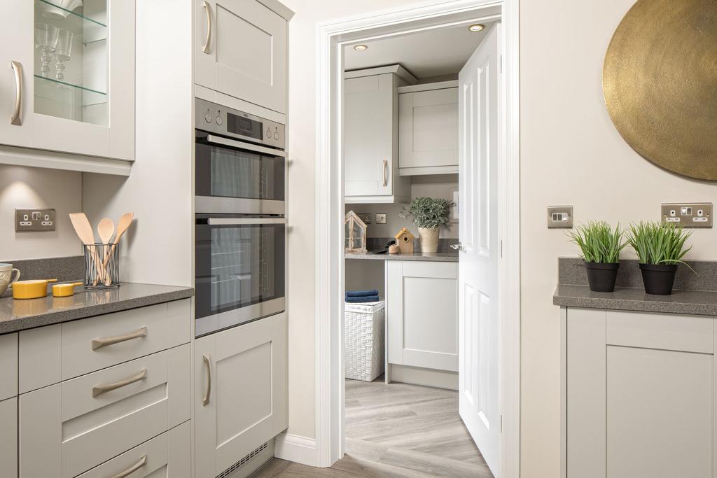 Utility room in the Chelworth 4 bedroom home
