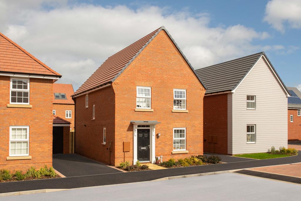 External view of the front gabled Ingleby