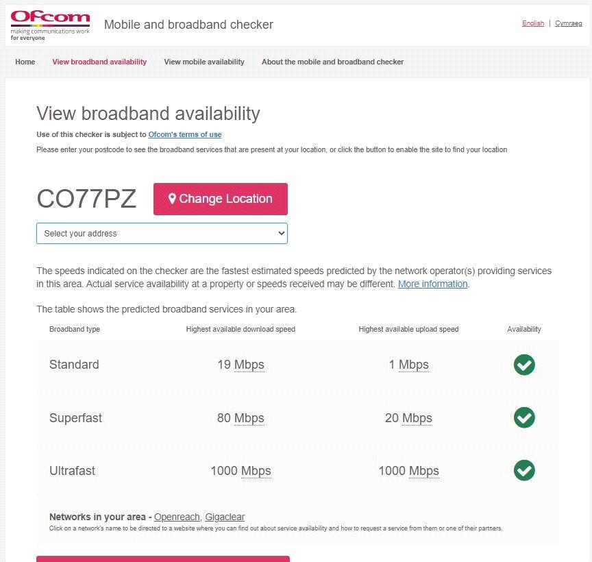 Broadband Check