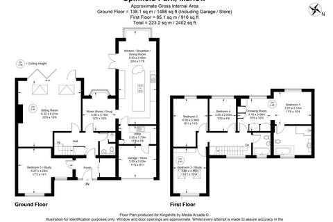 5 bedroom detached house for sale, Spinfield Park, Marlow