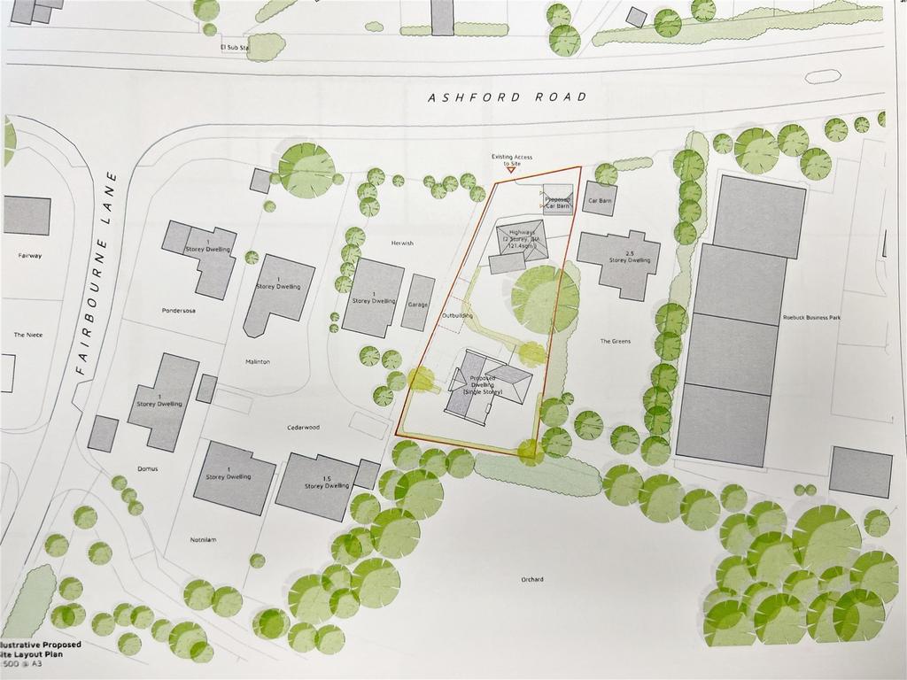 Layout Plan Outline Planning