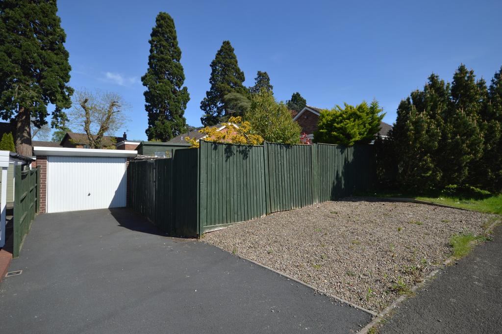 Garage and driveway