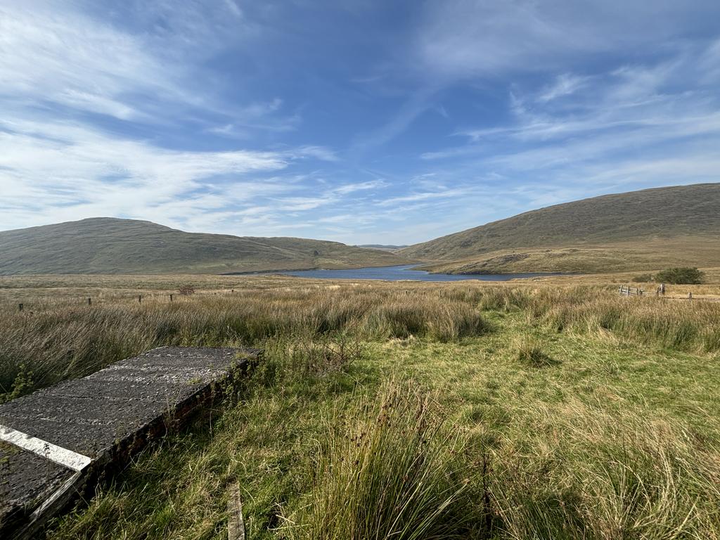 Views west over nant y moch