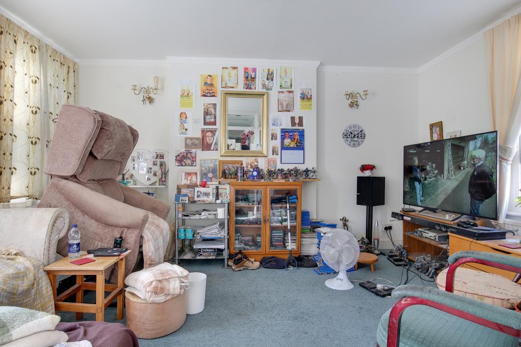 View of living room from hallway