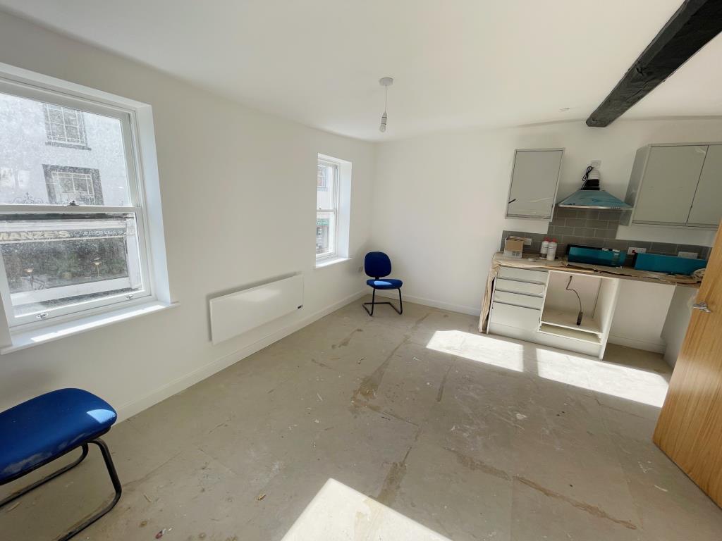 Flat A first floor living room/kitchen