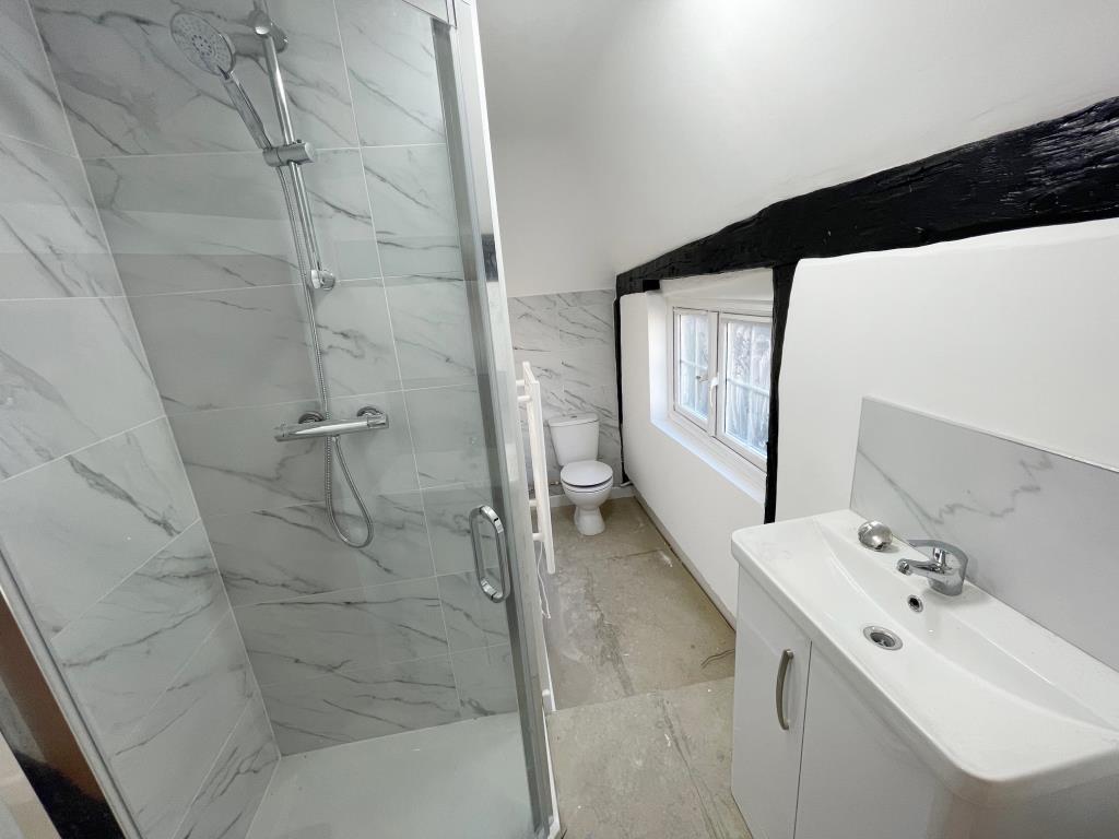 En-suite shower room in Flat B