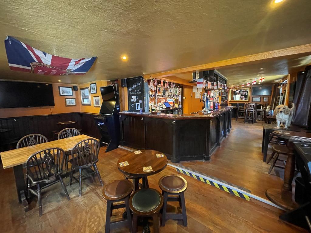 Bar area and seating