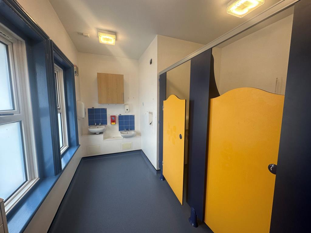 First floor toilet