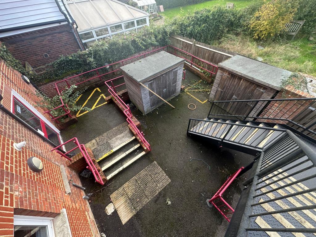 Outside space to rear of property