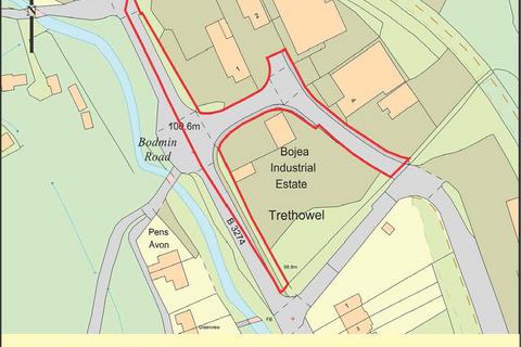 Land for sale, Roadway & Verges At Bojea Industrial Estate, Trethowel, St. Austell, Cornwall