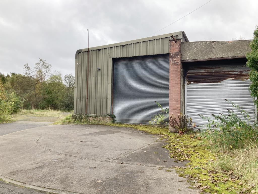 Former transport garage on Golf Course Road