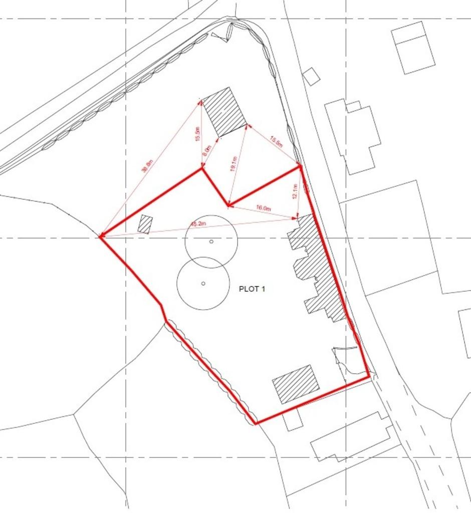 Plan showing land that is being retained