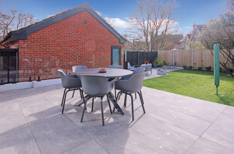 Patio and garden...