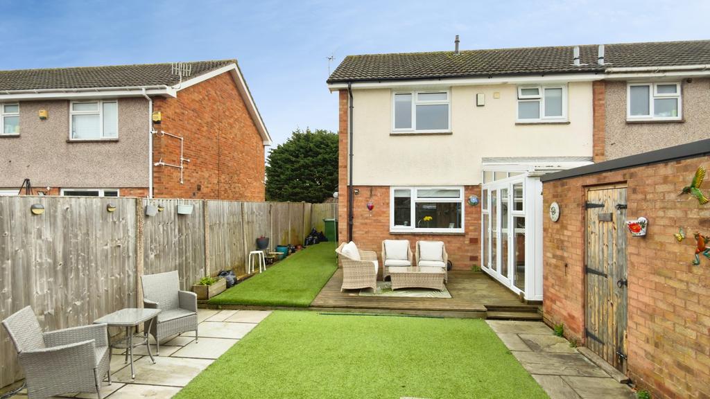 Rear garden