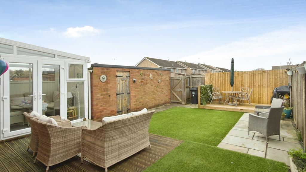 Rear garden