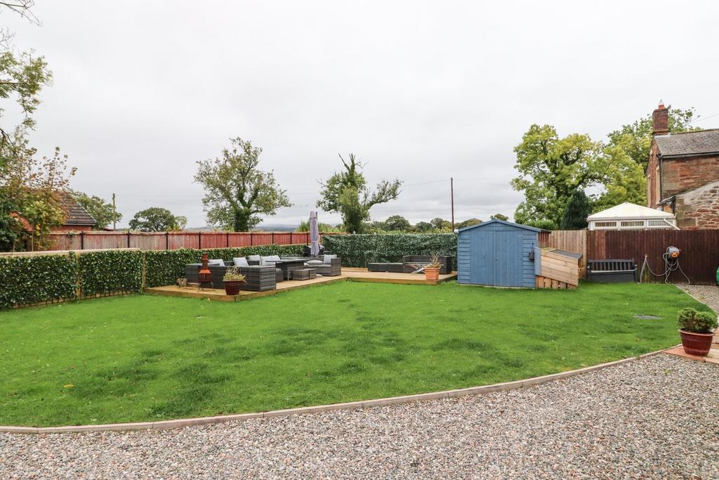 Rear garden