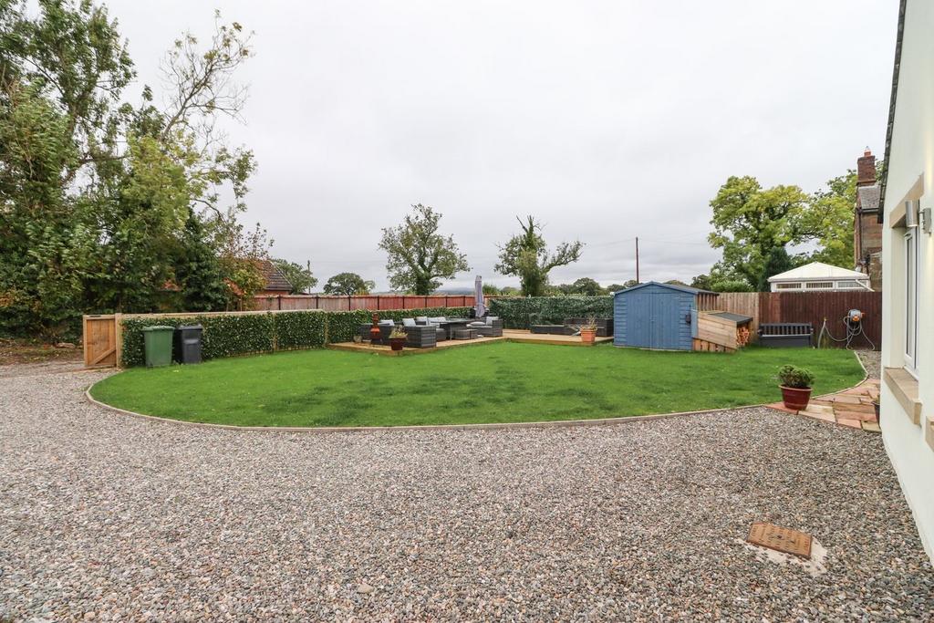 Rear garden