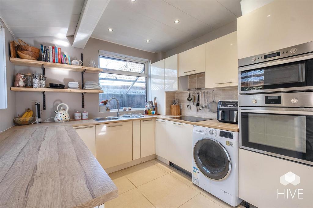 Modern kitchen with plenty of space