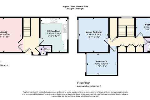 3 bedroom maisonette for sale, Petworth Close, Woodbine Estate, South Shields, Tyne and Wear, NE33 2NU