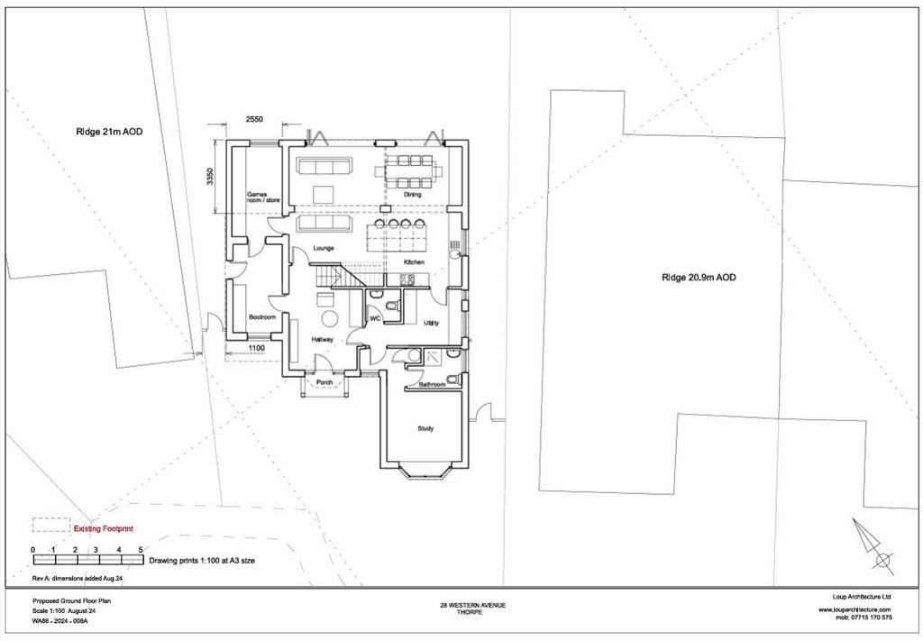 Approved plans ground floor