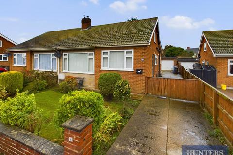 3 bedroom semi-detached bungalow for sale, Lodge Gardens, Gristhorpe, Filey, YO14 9PW