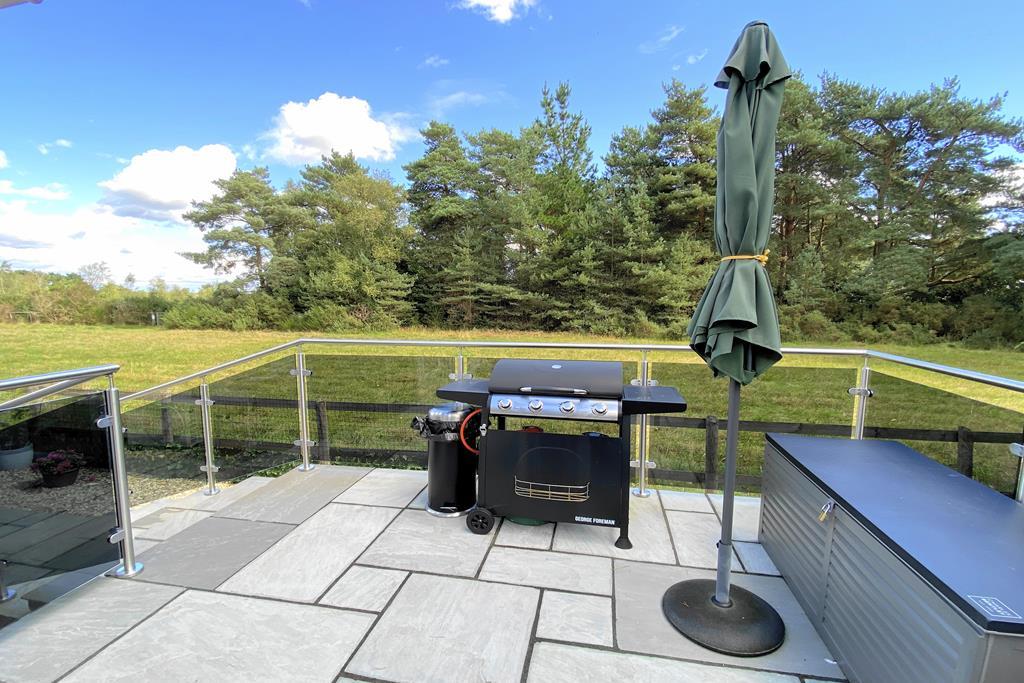 Raised terrace