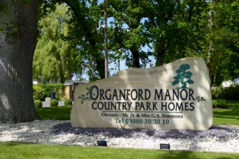 Organford entrance sign