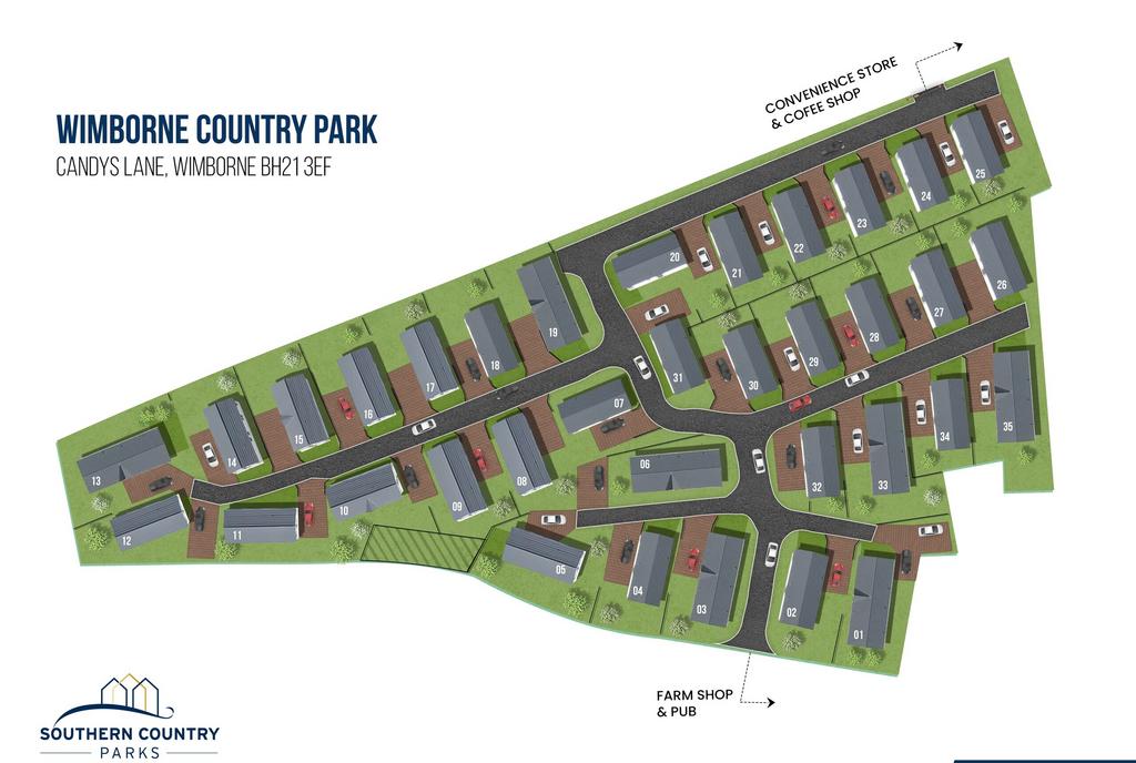 Wimborne Country Park Sitemap A4 (00 A)