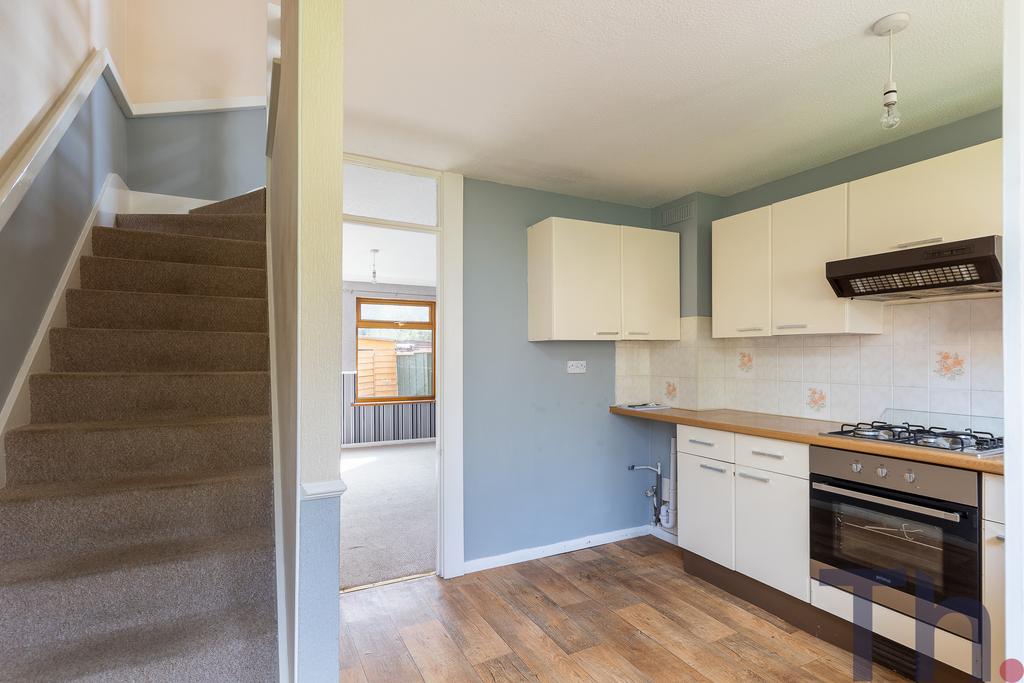 Open Plan Kitchen &amp; Stairway