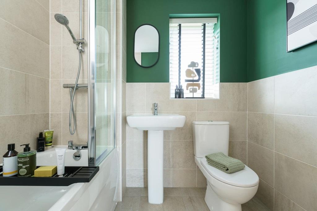 Energy efficient family bathroom