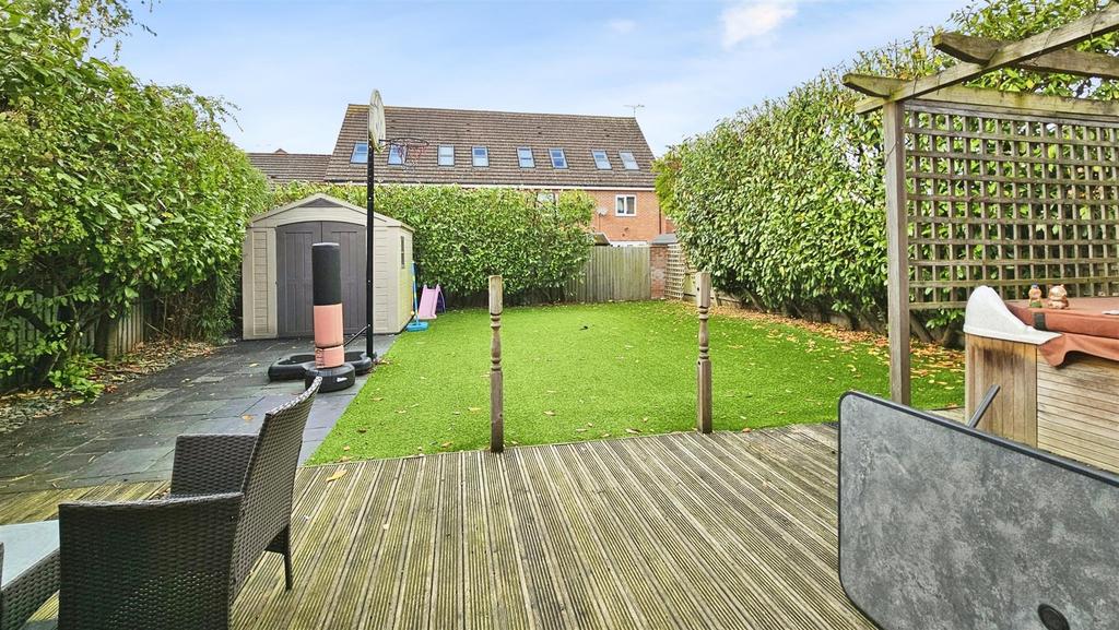 Rear garden
